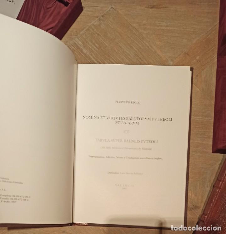 Libros antiguos: De Balneis Puteoli (Pietro da Eboli) - Foto 2