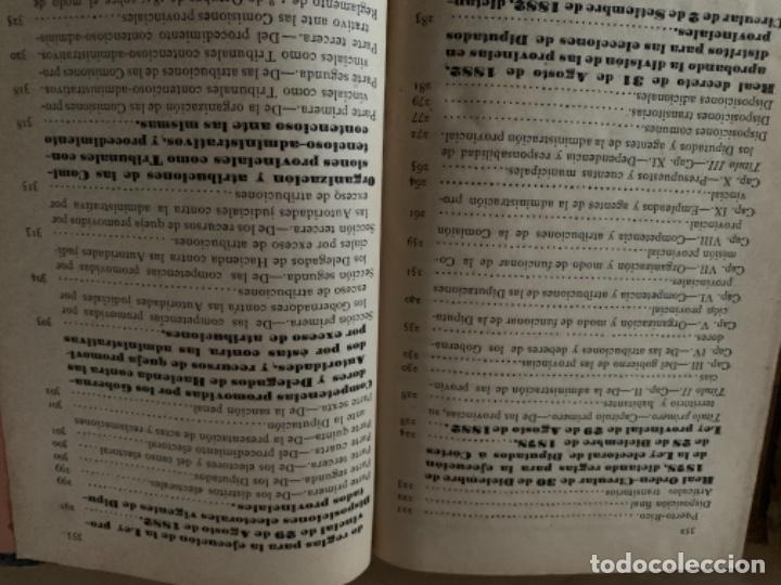 Libros antiguos: Derecho Municipal y provincial (CAJ, 2) - Foto 5