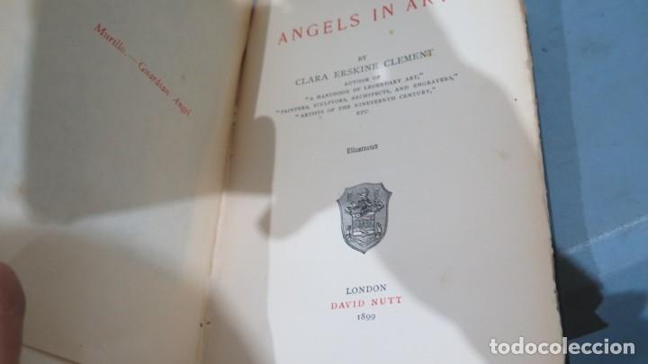 Libros antiguos: 1899.- ANGELS IN ART. CLEMENT - Foto 4