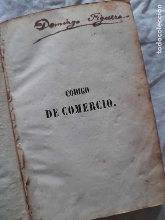 Libros antiguos: Antiguo libro C&Oacute;DIGO DE COMERCIO, edici&oacute;n oficial 1829 - Foto 4
