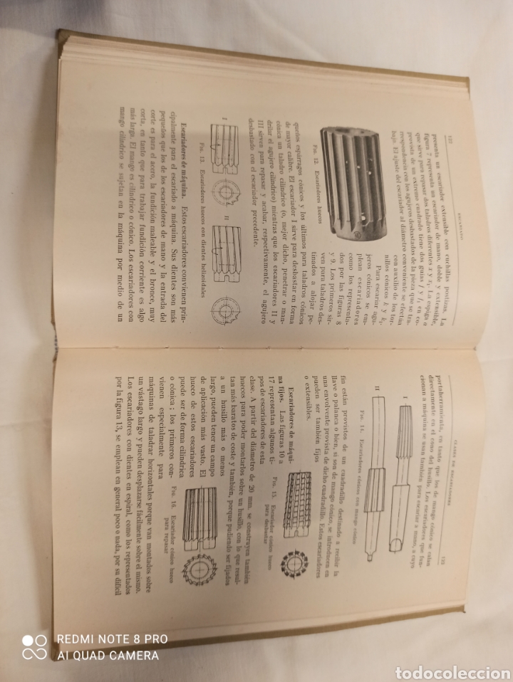 Libros antiguos: Taladrado y Escariado Trabajos de Taller - Foto 5