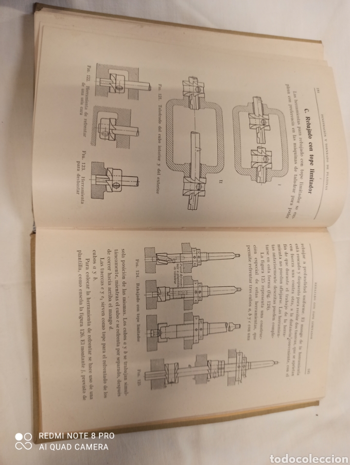 Libros antiguos: Taladrado y Escariado Trabajos de Taller - Foto 7