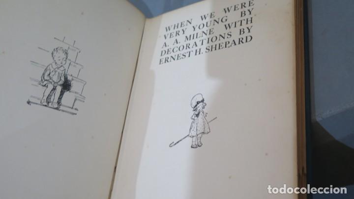 Libros antiguos: 1927.- WHEN WE WERE YOUNG. A. A. MILNE. DECORATIONS SHEPARD - Foto 4