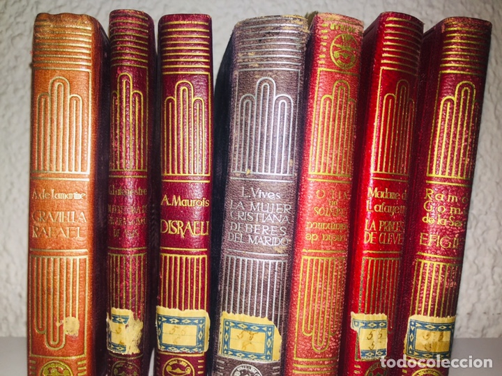 Libros antiguos: Colecci&oacute;n Crisol 7 Tomos - Foto 2