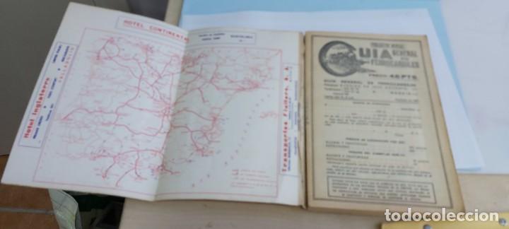 Libros antiguos: GUIA GENERAL DE FERROCARRILES - Foto 10