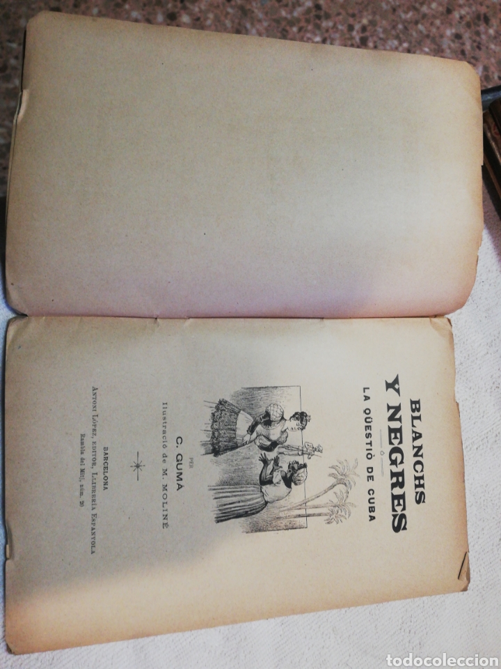 Libros antiguos: Blanchs y Negres, la q&uuml;esti&oacute; de Cuba - Foto 2