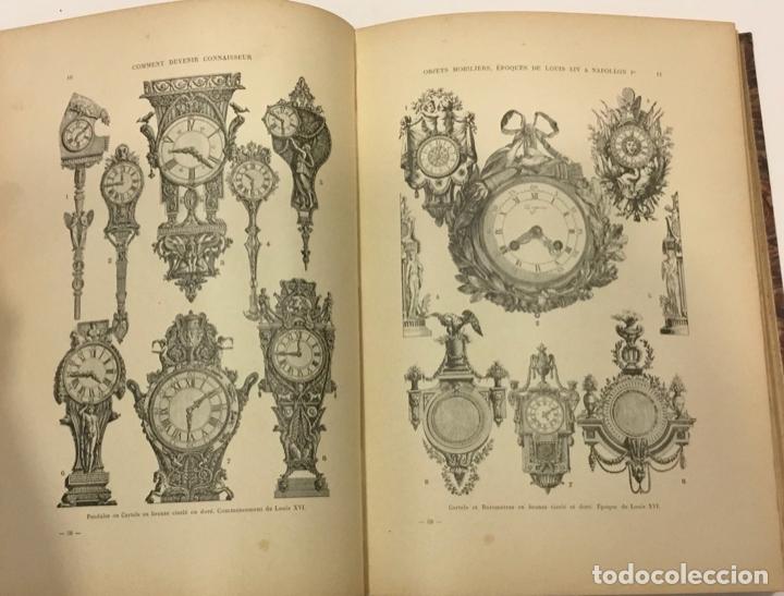 Libros antiguos: COMMENTS DEVENIR CONNAISSEUR. MEUBLES & OBJECTS DART...MIL&Eacute;S, Roger. 1906. - Foto 5