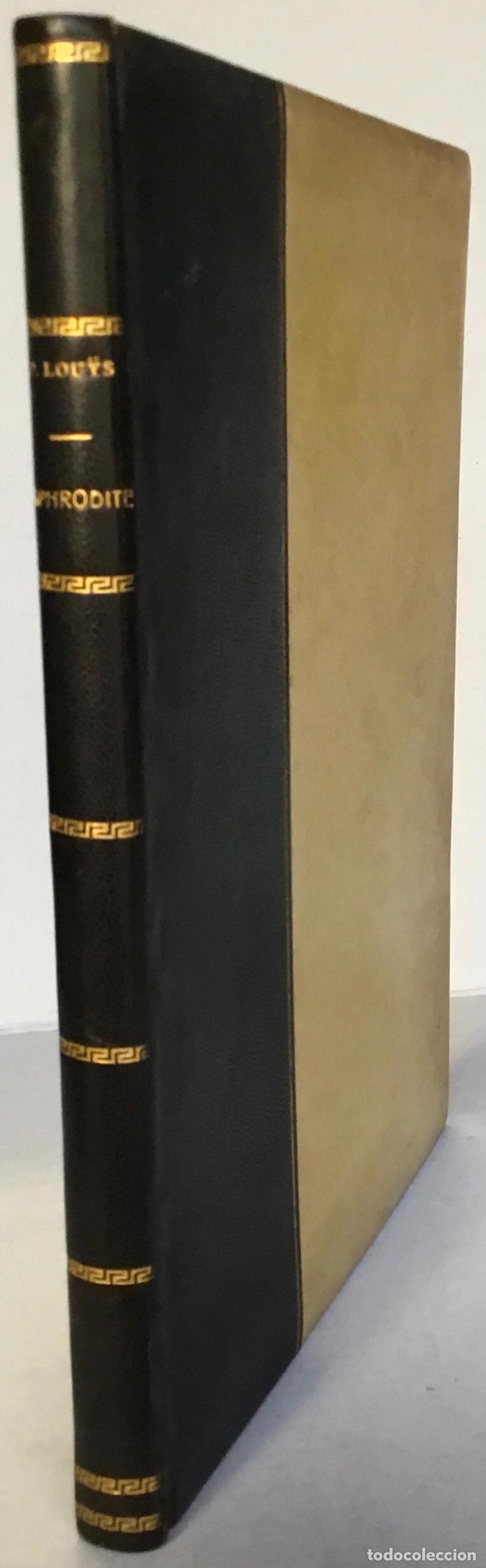 Libros antiguos: APHRODITE. MOEURS ANTIQUES. - LOUYS, Pierre. - Foto 1