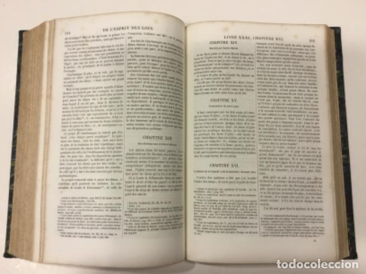 Libros antiguos: OEUVRES COMPL&Egrave;TES DE...MONTESQUIEU. 1835. - Foto 3
