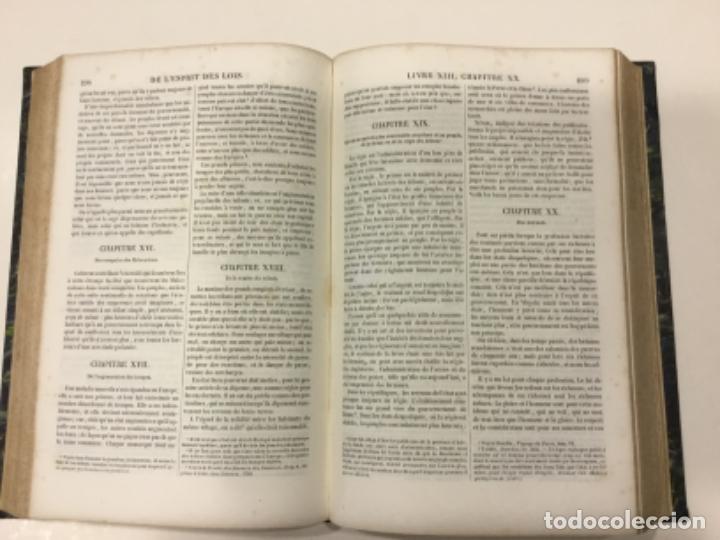 Libros antiguos: OEUVRES COMPL&Egrave;TES DE...MONTESQUIEU. 1835. - Foto 4
