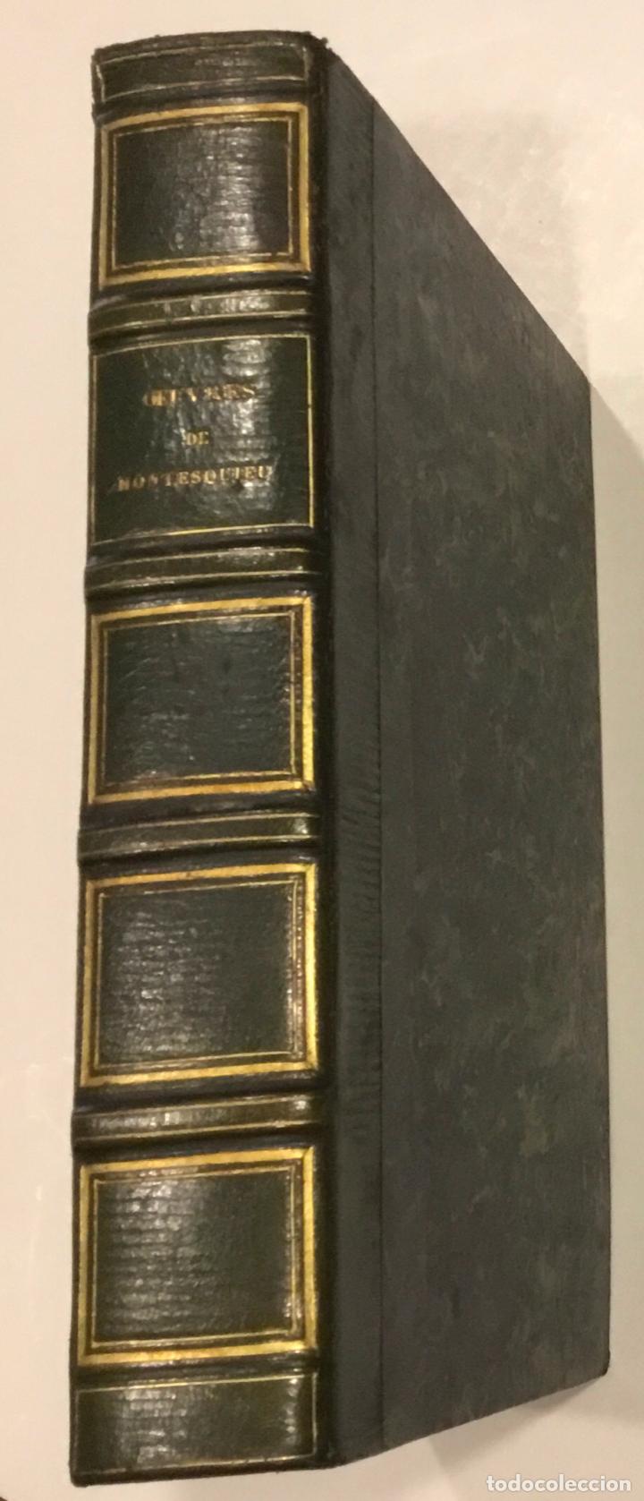 Libros antiguos: OEUVRES COMPL&Egrave;TES DE...MONTESQUIEU. 1835. - Foto 1