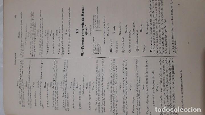 Libros antiguos: Colecci&oacute;n de entremeses 1911 - Foto 4