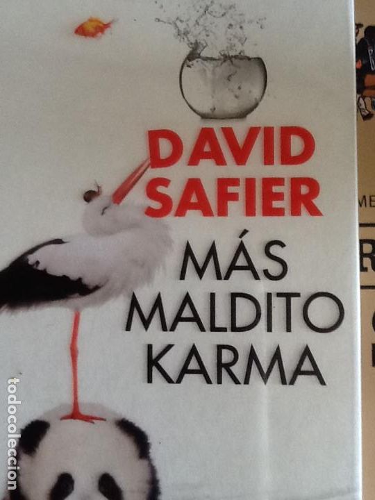 Libros antiguos: M&Aacute;S MALDITO KARMA, DAVID SAFIER - Foto 1