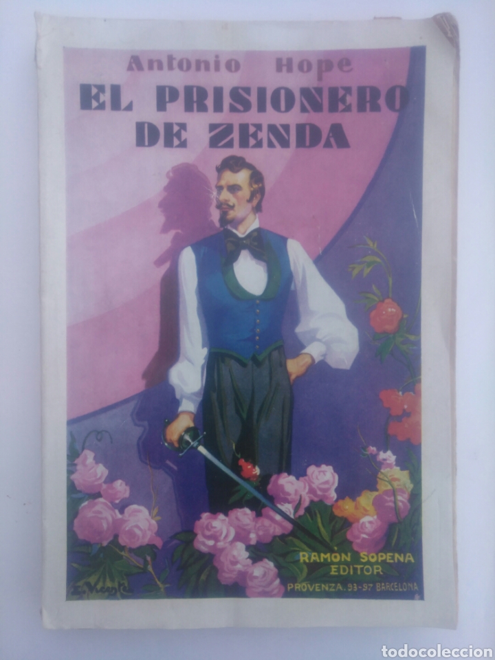 Libros antiguos: Antonio Hope. El prisionero de Zenda. - Foto 1