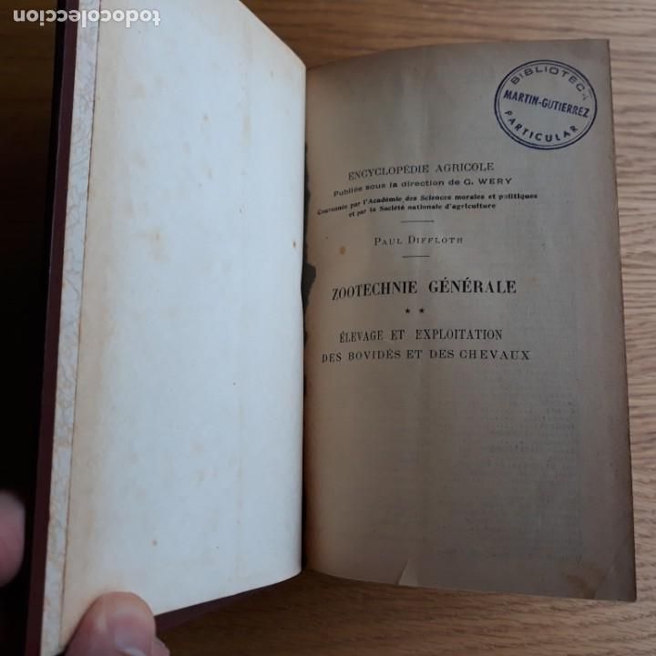 Libros antiguos: Zootecnia general.Paul Diffloth.1921.En frances. - Foto 2