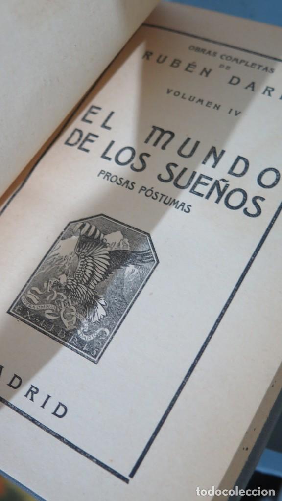 Libros antiguos: EL MUNDO DE LOS SUE&Ntilde;OS. RUB&Eacute;N DAR&Iacute;O - Foto 3
