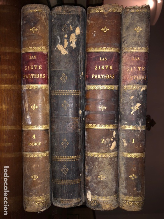 Libros antiguos: Siete Partidas de Alfonso X - Foto 1