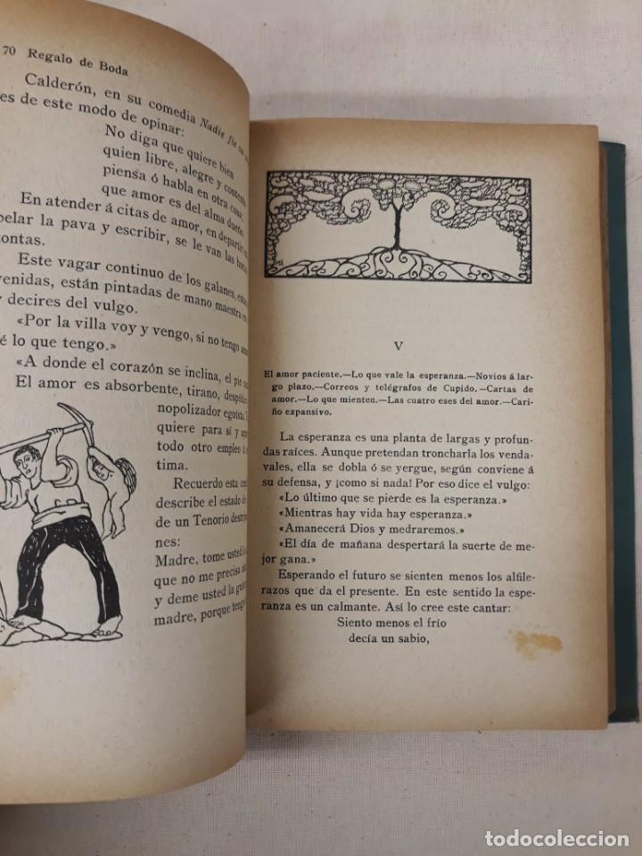 Libros antiguos: SACRIST&Aacute;N, FERM&Iacute;N. REGALO DE BODA - Foto 2