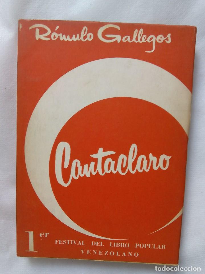 Libros antiguos: CANTACLARO / ROMULO GALLEGOS - Foto 1