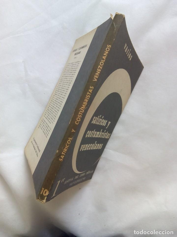 Libros antiguos: SAT&Iacute;RICOS Y COSTUMBRISTAS VENEZOLANOS / VARIOS - Foto 3