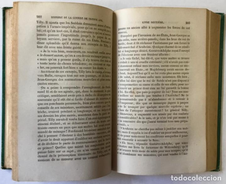 Libros antiguos: HISTOIRE DE LA GUERRE DE TRENTE ANS. - SCHILLER. - Foto 4