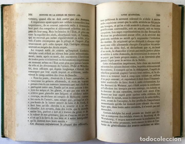 Libros antiguos: HISTOIRE DE LA GUERRE DE TRENTE ANS. - SCHILLER. - Foto 5