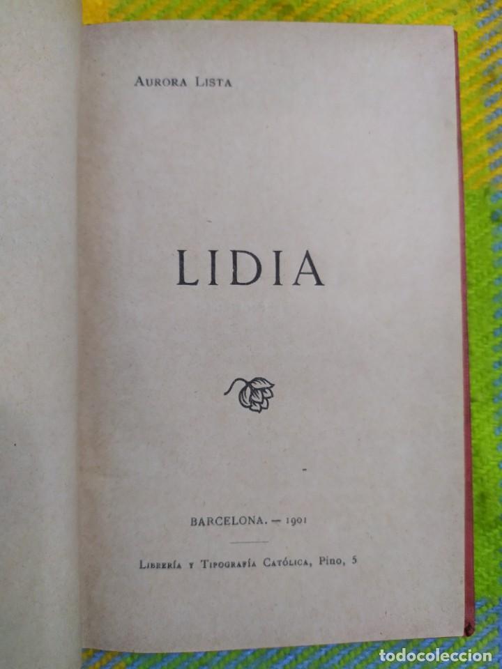 Libros antiguos: 1901. Lidia. Aurora Lista. - Foto 2