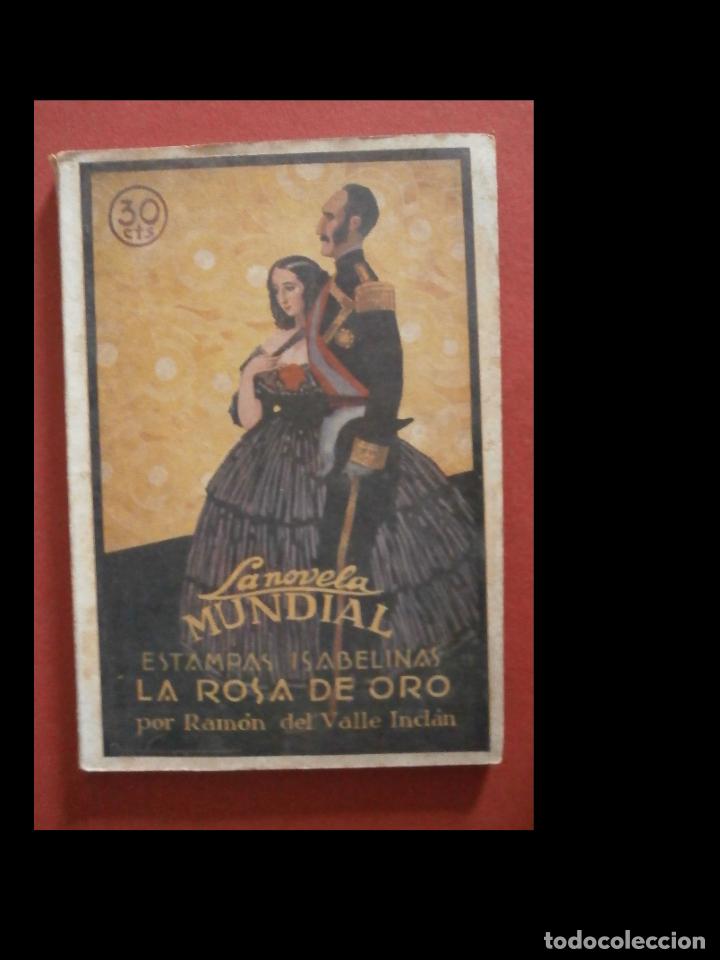 Libros antiguos: Estampas isabelinas. La Rosa de Oro. Ram&oacute;n del Valle Incl&aacute;n - Foto 1