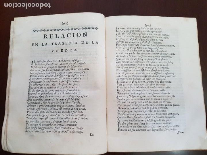 Libros antiguos: Los Eruditos a la Violeta, más Suplemento, más Poesías Líricas, más Óptica del Cortejo - (s.1790) - Foto 9 - 229106833