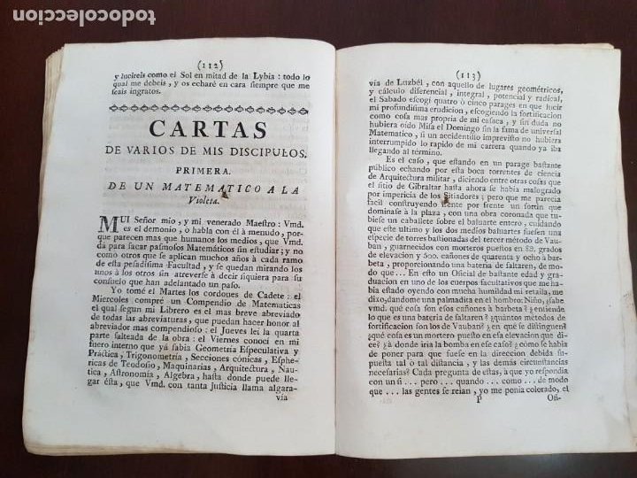 Libros antiguos: Los Eruditos a la Violeta, más Suplemento, más Poesías Líricas, más Óptica del Cortejo - (s.1790) - Foto 8 - 229106833