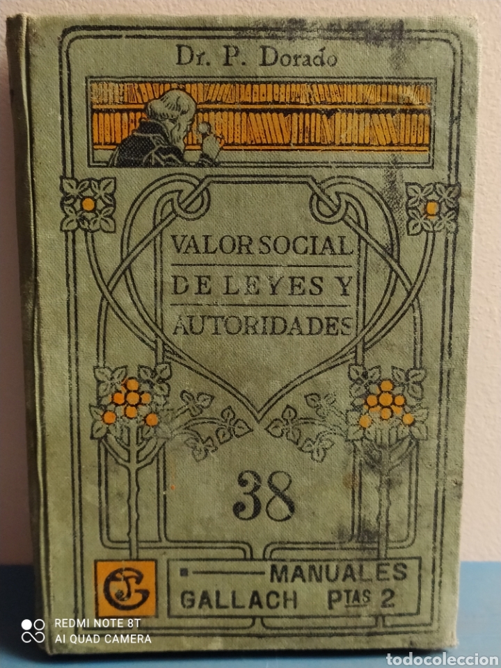 Libri antichi: Valor social de leyes y autoridades 38