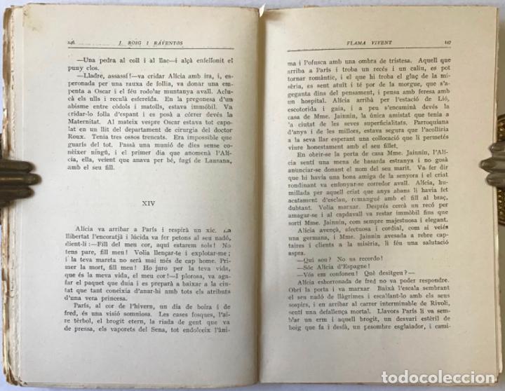 Libros antiguos: FLAMA VIVENT. - ROIG I RAVENT&Oacute;S, J. - Foto 4