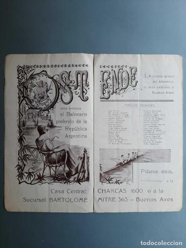 Libros antiguos: Teatro Coliseo Temporada 1913 Programa Argumento de Iris Buenos Aires - Foto 3
