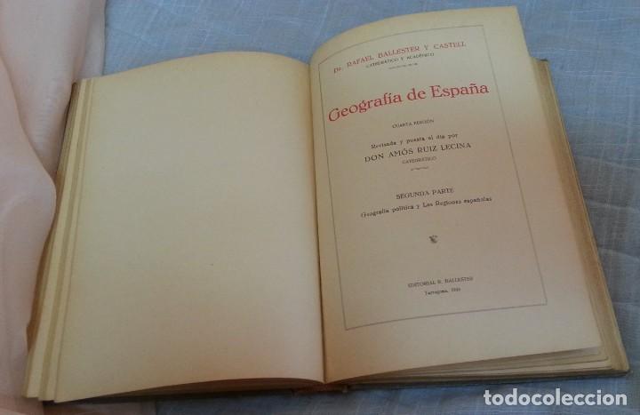 Libri antichi: Libro antiguo. Geograf&iacute;a de Espa&ntilde;a. A&ntilde;o 1934.