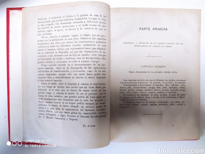 Libros antiguos: 1885. Hilados y tejidos. - Foto 4