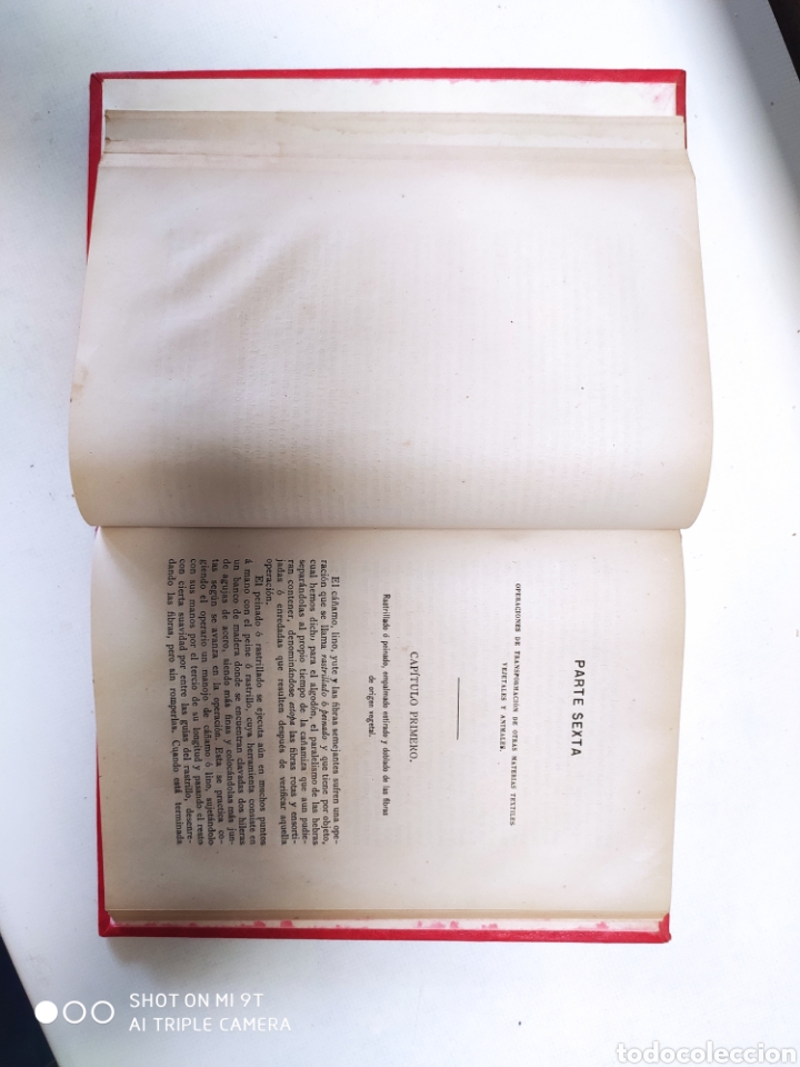 Libros antiguos: 1885. Hilados y tejidos. - Foto 5