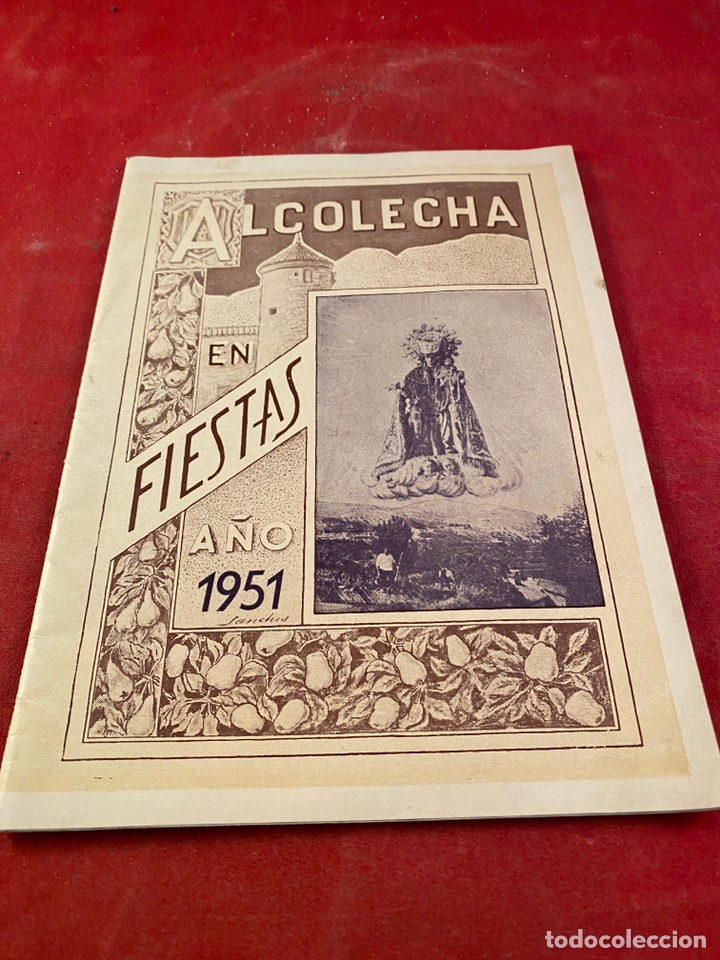 Livros antigos: Alcolecha en fiestas a&ntilde;o 1951