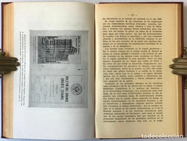Libros antiguos: MISCEL&Aacute;NEA ANTISECTARIA. - Foto 6