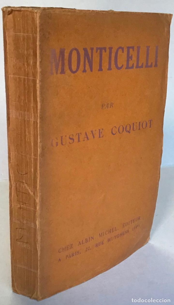 Libros antiguos: MONTICELLI. - COQUIOT, Gustave. - Foto 1