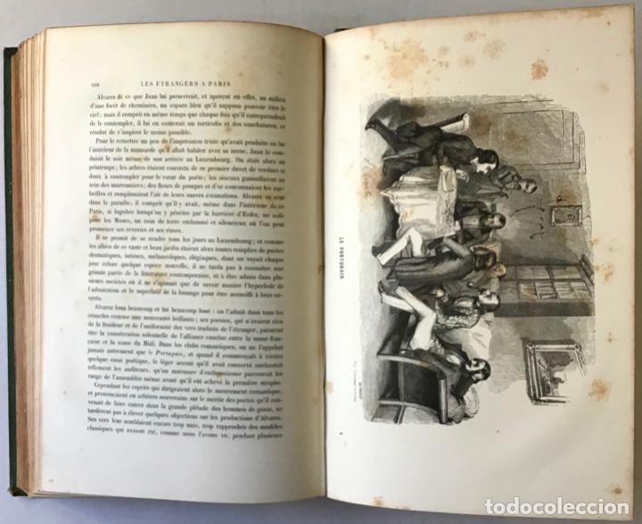 Libros antiguos: LES &Eacute;TRANGERS A PARIS. - VV.AA. - Foto 6