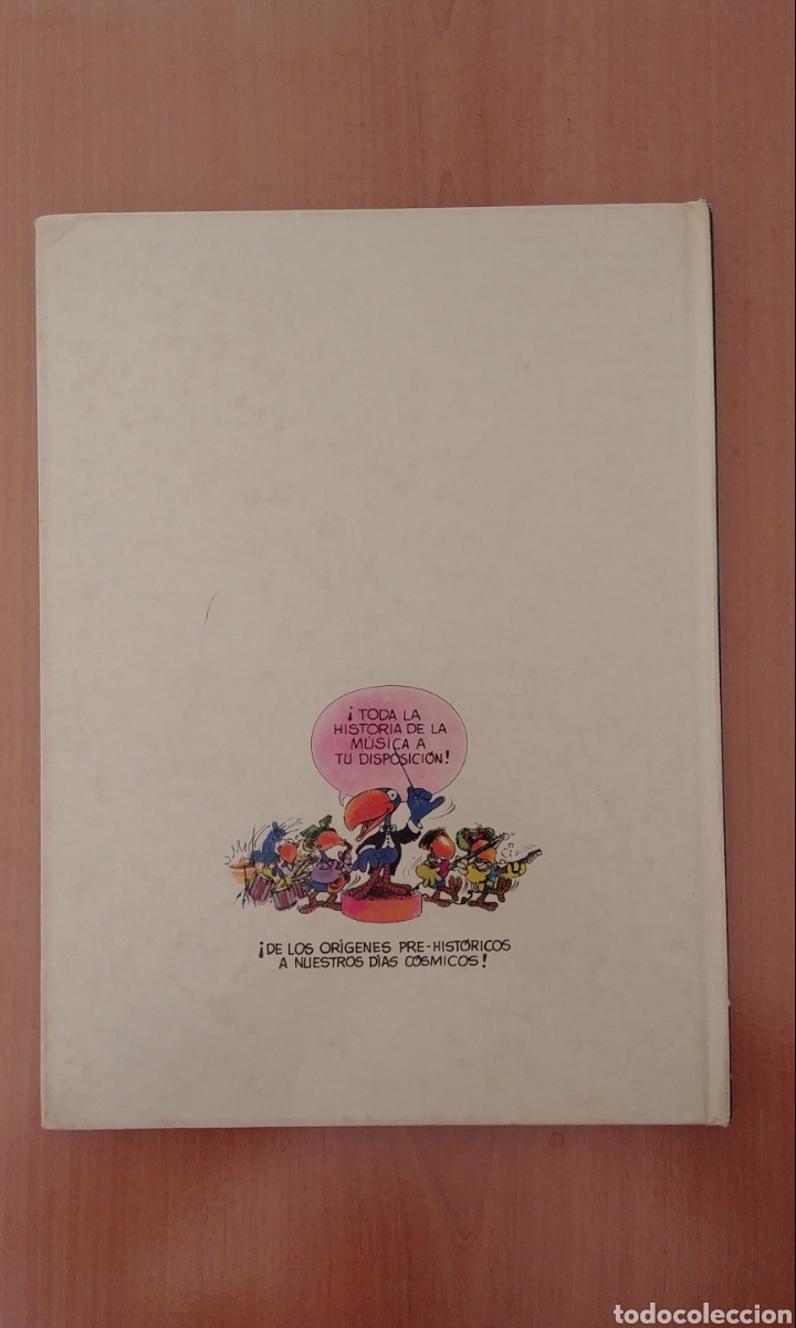 Libros antiguos: Historia de la m&uacute;sica en comics - Foto 2