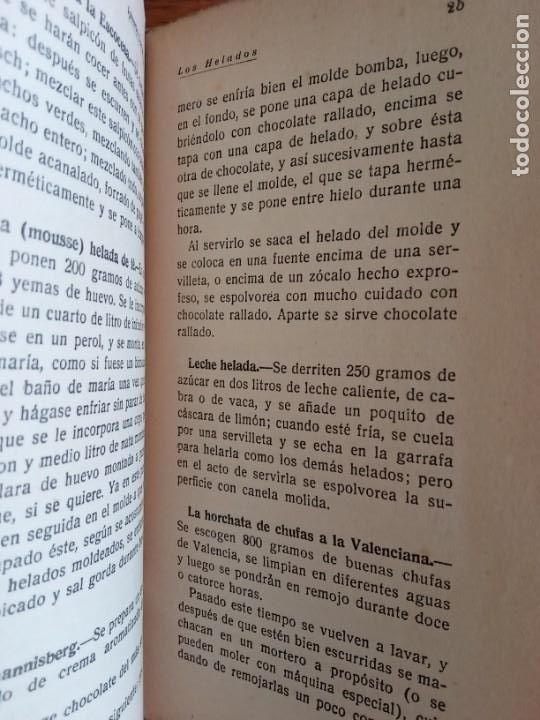 Libros antiguos: Los Helados.Guia pr&aacute;ctica.Ignacio Domenech. - Foto 3
