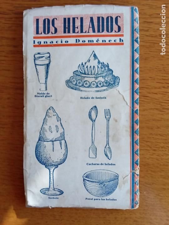 Libros antiguos: Los Helados.Guia pr&aacute;ctica.Ignacio Domenech. - Foto 4