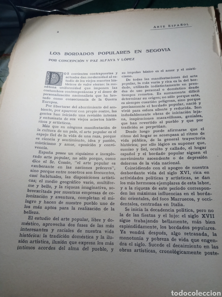 Libros antiguos: Bordado Segoviano. - Foto 3 - 231277565