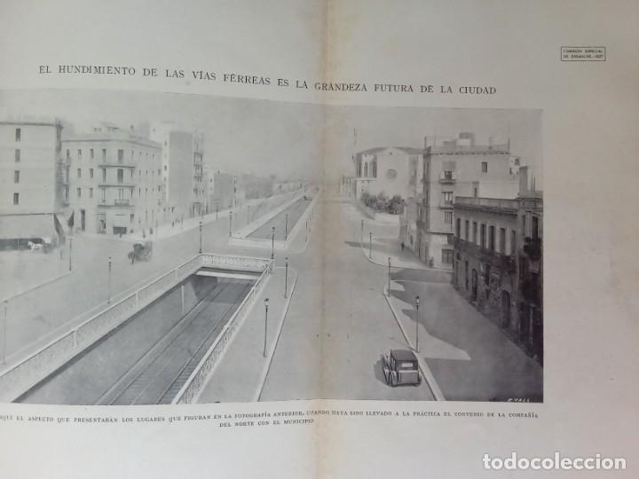 Libros antiguos: Memoria de la comisi&oacute;n especial de ensanche. - Foto 4