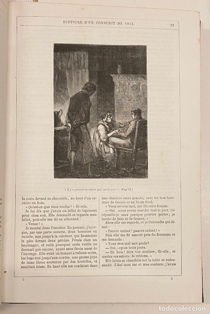 Libros antiguos: ROMANS NATIONAUX. ERCKMANN-CHATRIAN. 1866. - Foto 3