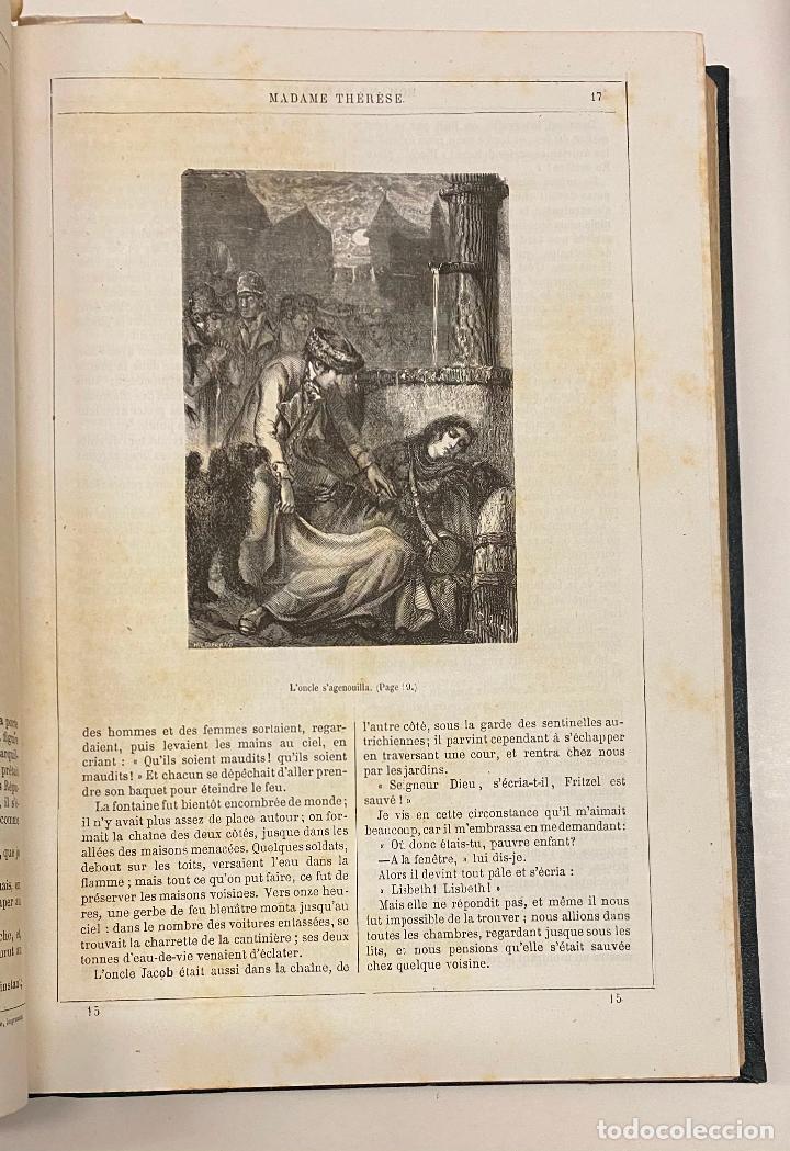Libros antiguos: ROMANS NATIONAUX. ERCKMANN-CHATRIAN. 1866. - Foto 4