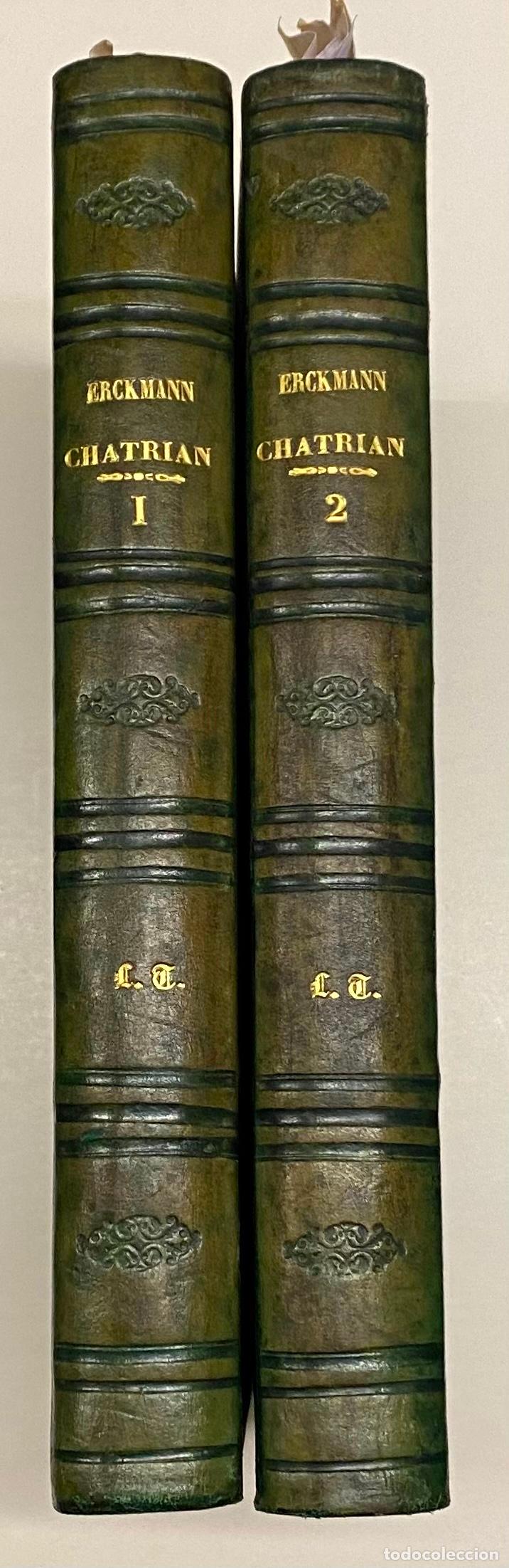 Libros antiguos: ROMANS NATIONAUX. ERCKMANN-CHATRIAN. 1866. - Foto 1