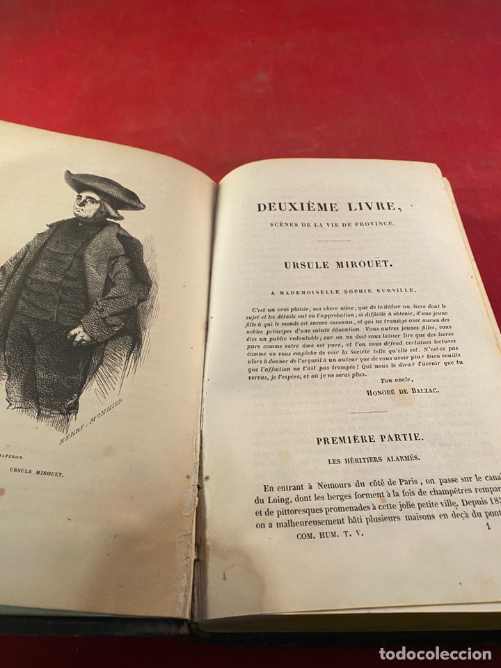 Libros antiguos: SCENES DE LA VIE DE PROVINCE - Foto 1