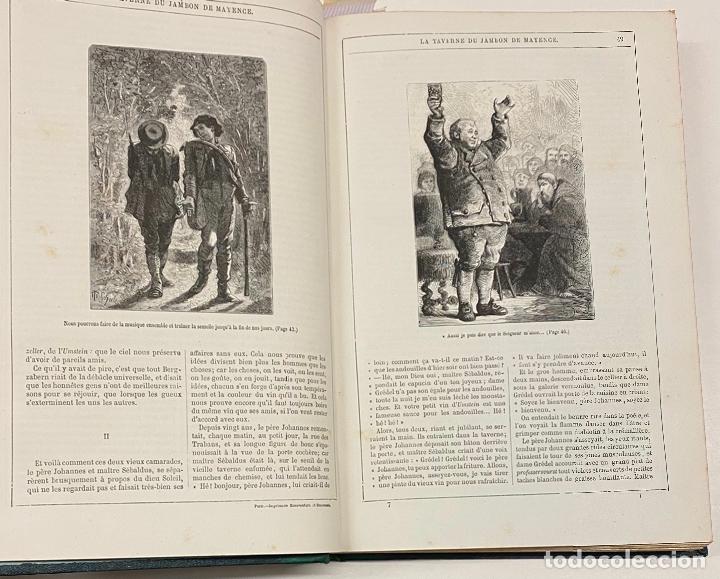Libros antiguos: ROMANS NATIONAUX. ERCKMANN-CHATRIAN. 1866. - Foto 8